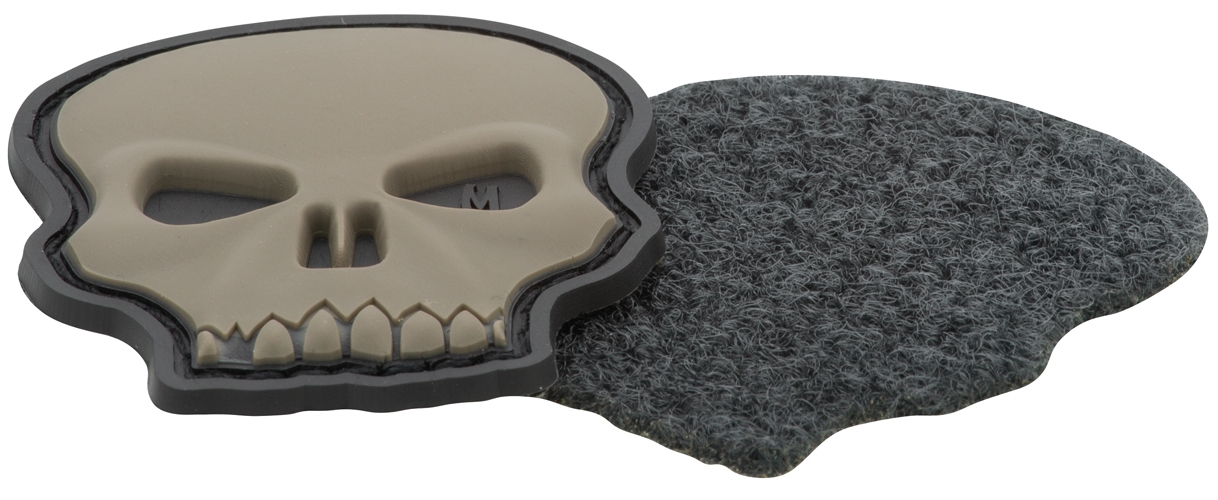 Maxpedition Rubber Patch HI RELIEF SKULL Swat